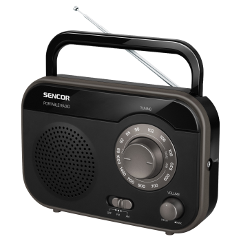 Sencor SRD210B táskarádió