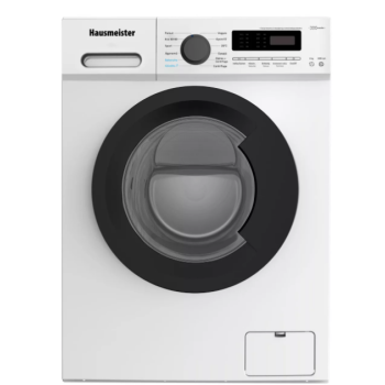 Hausmeister HM2601 keskeny elöltöltős mosógép, MAGYAR kezelőpanellel, digitális kijelző, INVERTER MOTOR 44cm mély, 60x44x85cm 