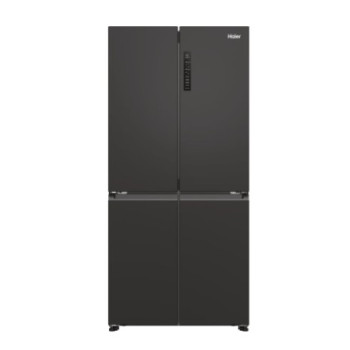 Haier HCR3818ENPT négyajtós hűtőszekrény, 467 liter, fekete, 833x650x1815mm 