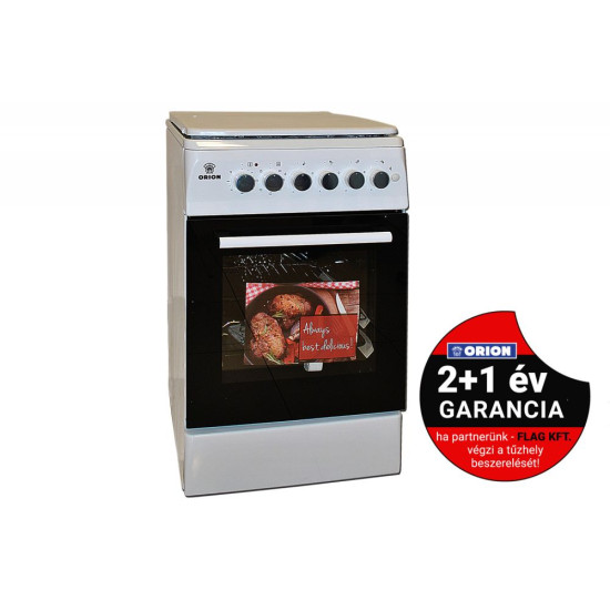 Orion FKO501TFW kombinált tűzhely légkeveréssel, 50x60x85 cm 