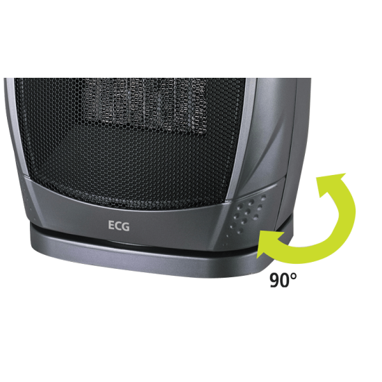 ECG KT 10 kerámiabetétes hősugárzó