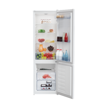 Beko RCSA300K40 WN alulfagyasztós kombinált hűtőszekrény 204/87 l, 181.3X54X57,4cm