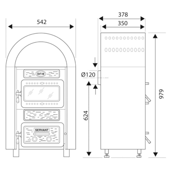 Wamsler Kamino Mátra 6kW kandalló