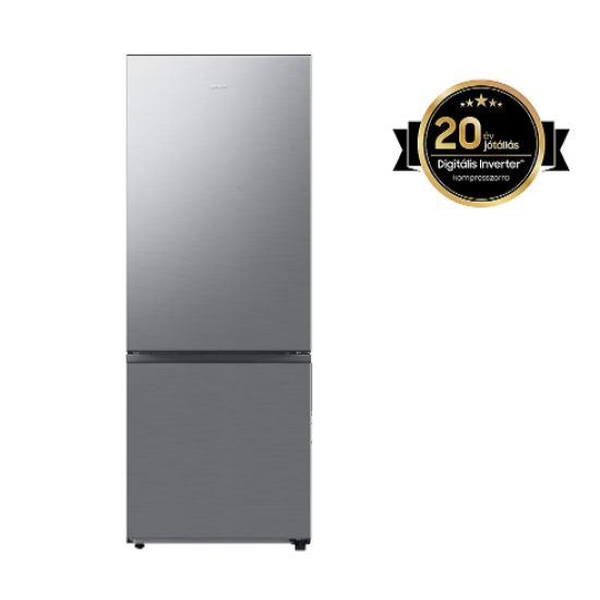 Samsung B53DG706CS9EO NoFrost alulfagyasztós 203x75.9x71.1cm, wifi SmartThings MI Energia üzemmóddal 538 L, inox