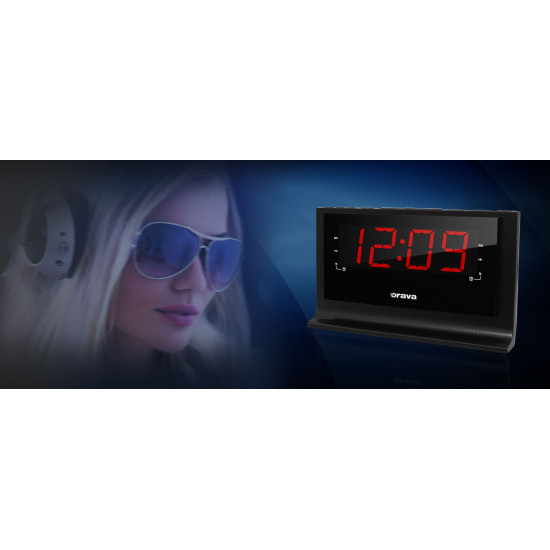 Orava RBD612 ébresztő órás rádió RBD-612