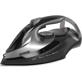 Gorenje SIH3200BKS gőzölős vasaló, kerámiatalp, 3200W, fekete/szürke