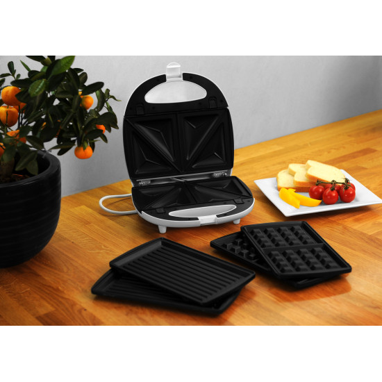 Hyundai SM627 szendvicssütő, gofri készítő és grill