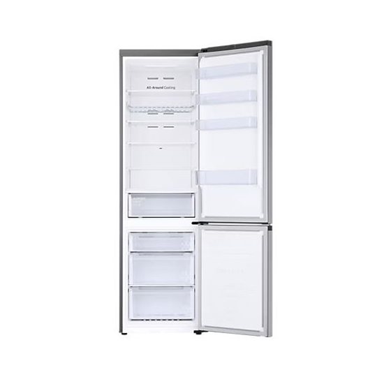 Samsung RB38C672ESA/EF No Frost alulfagyasztós kombinált hűtőszekrény fémes grafit szín, wifi, 203,X 59,5 X 63,7cm