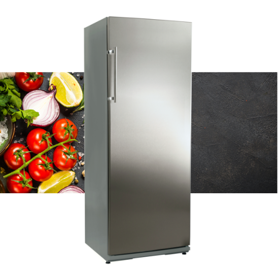 Snaigé Professional CF27SM-T1CB inox 232l Gastro fagyasztószekrény 163x60x65cm