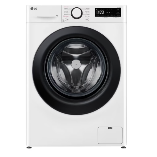 LG F2WR508SBW keskeny elöltöltős mosógép, 8kg, inverter Direct Drive motor, 60x47.5x85 cm 