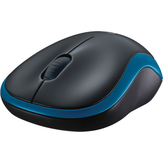 Logitech M185 BLUE vezeték nélküli egér 910-002239