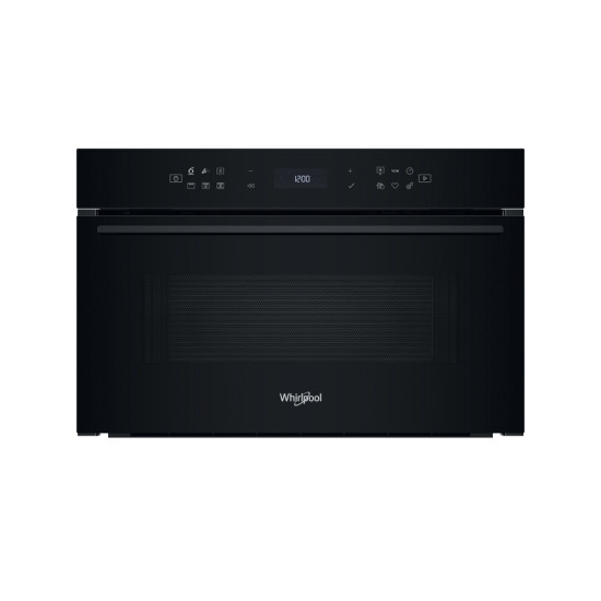 Whirlpool WMD7O4TB beépíthető mikrohullámú sütő, 31L, 1000W, Crisp funkció, 59.5x46.8x38.5 cm, fekete szín 