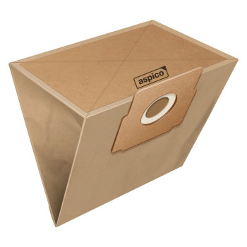 Aspico 548 - 5 db papír porzsák 1db motor filter Menalux 5803, Zelmer stb típusokhoz