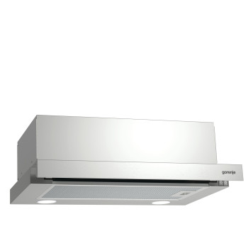 Gorenje BHP523E10X beépíthető inox konyhai kihúzható elszívó 50cm széles