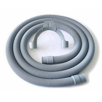 Aspico 703818 kiürítőcső mosógéphez 2,5m 1db gégekanyar 