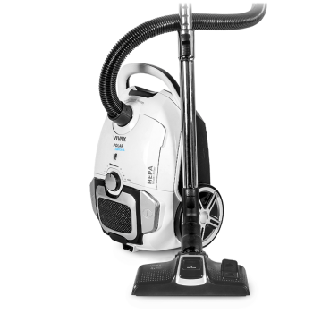 VIVAX VC-7004A szuper csendes porzsákos porszívó 68dB, fehér, 700W