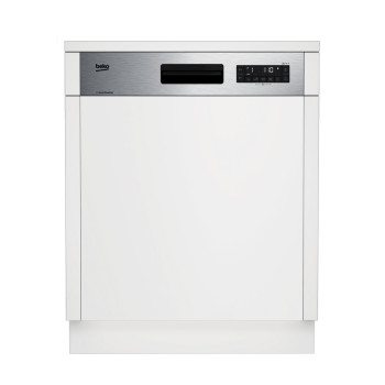 Beko DSN28430X beépíthető kezelőpaneles inox mosogatógép, 14 terítékes 