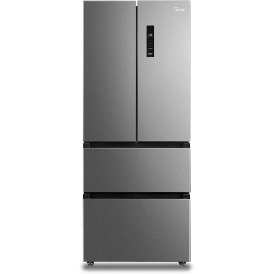 Midea MERF402FIE02 NO Frost franciaajtós hűtőszekrény/fagyasztó kombináció, 178 cm magas, 70,3 cm széles WiFi, Vario Box, Inverteres kompresszor 244/147 l