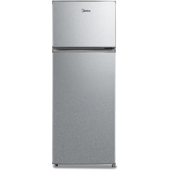 Midea MERT210FGE50 inox felülfagyasztós kombinált hűtőszekrény, 55x55x143cm