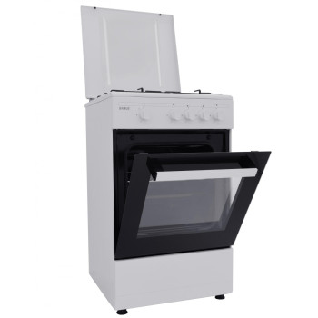 Samus SM450ABS LPG gázpalackos gáztűzhely 50cm mélység, 85X50X50cm fehér, Pb gázpalack nem tartozék