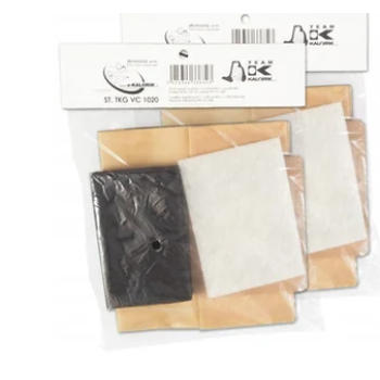 Kalorik 5db mikroszűrős porzsák 2db szűrő VC1020 porszívóhoz