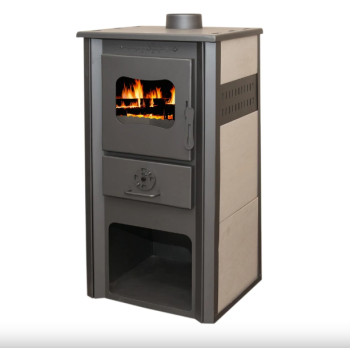 Warnex Termo Velence bézs kandalló 7kW csempe borítással