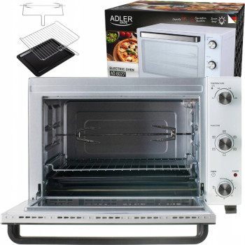 Adler AD6027 mini sütő légkeveréssel fehér 57,1 x 43 x 36,9 cm