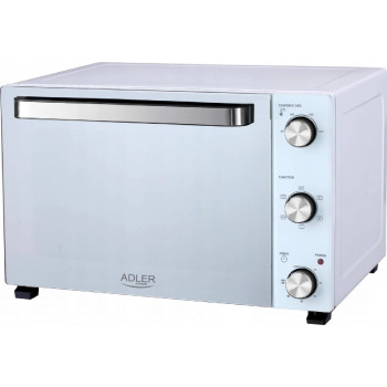 Adler AD6027 mini sütő légkeveréssel fehér 57,1 x 43 x 36,9 cm