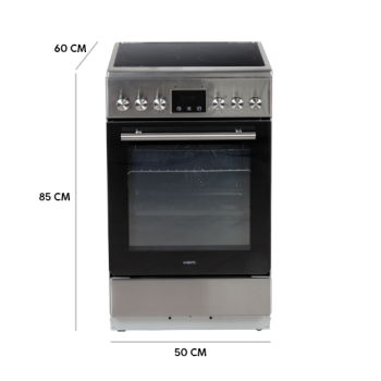 MPM MPM-55-KEI-38 indukciós tűzhely, inox, 50x60x85cm
