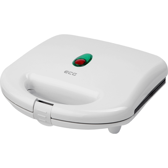 ECG S169 szendvicssütő 2 db négyzetes alakú szendvics elkészítése