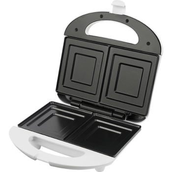 ECG S169 szendvicssütő 2 db négyzetes alakú szendvics elkészítése