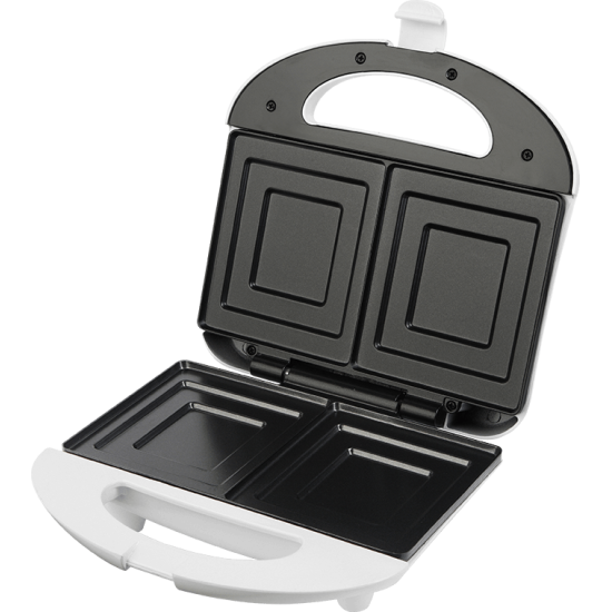 ECG S169 szendvicssütő 2 db négyzetes alakú szendvics elkészítése