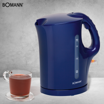 Bomann WK 5011 CB kék vízforraló 1.7 liter 