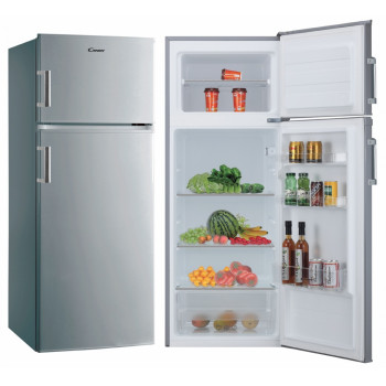 Candy CMDDS 5144SHN felülfagyasztós kombinált hűtőszekrény ezüst szín