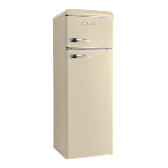 Snaigé FR27SM-PRC RETRO bézs felülfagyasztós kombinált hűtőszekrény 56x63x172.5cm FR27SM