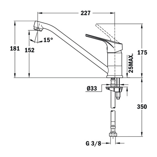 Teka MT Plus MTP 913 46913020T topázbézs csaptelep