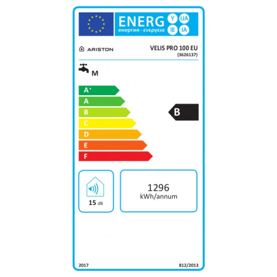 Ariston Velis Pro 100 EU elektromos vízmelegítő 3626137