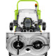 Grillo FD 2200 TS 4WD magas ürítésű frontkaszás fűnyíró traktor,hidrosztatikus váltóval,155 cm-es vágóasztallal és 250cm-es magasságig emelhető gyűjtő kosárral