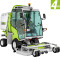 Grillo FD 2200 4WD 8052BXCC 9M6711 magas ürítésű frontkaszás fűnyíró traktor,hidrosztatikus váltóval,155 cm-es vágóasztallal és 230cm-es magasságig emelhető gyűjtő kosárral