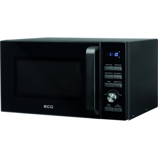 ECG MTD2590 BGS fekete mikrohullámú  sütő 25L grill MTD 2590 BGS