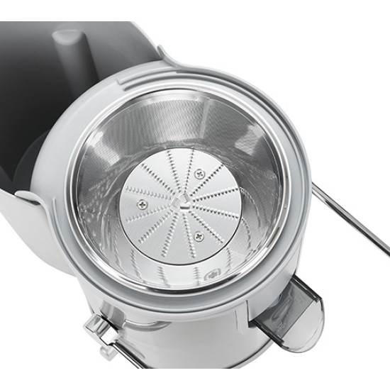 Mesko MS4126 inox gyümölcs centrifuga 600W 65mm adagoló