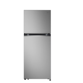 LG GTBV22PYGKD felülfagyasztós kombinált hűtőszekrény,Smart Inverter Kompresszor,161/56L, 55.5x63.7x144.5 cm, hamvas matt ezüst szín 