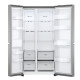 LG GSBV70PZTE side by side hűtőszekrény, hamvas ezüst szín,179cm magas,Lineáris Inverter Kompresszor,DoorCooling⁺™,179cm magas