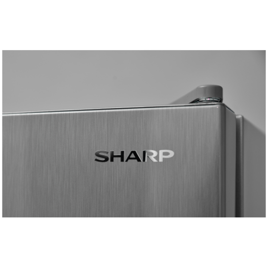 Sharp SJ-BA05DTXLFEU NoFrost inox alulfagyasztós kombinált hűtőszekrény 195/75l 180x54x59.5cm