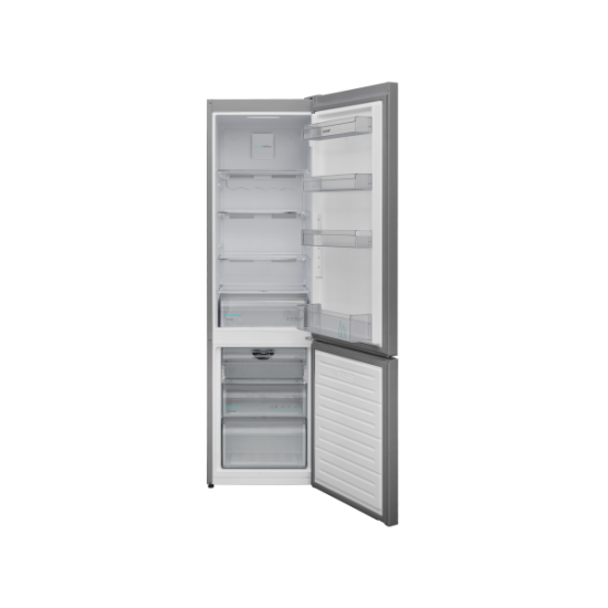 Sharp SJ-BA05DTXLFEU NoFrost inox alulfagyasztós kombinált hűtőszekrény 195/75l 180x54x59.5cm