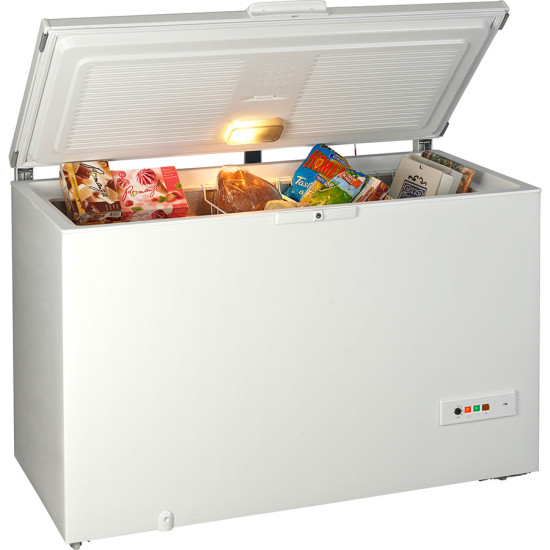 Whirlpool WHM 3911 fagyasztóláda 390l 10 év motor garancia