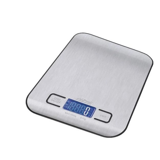 MPM MWK-02M konyhai mérleg,inox,max. 5kg méréshatár