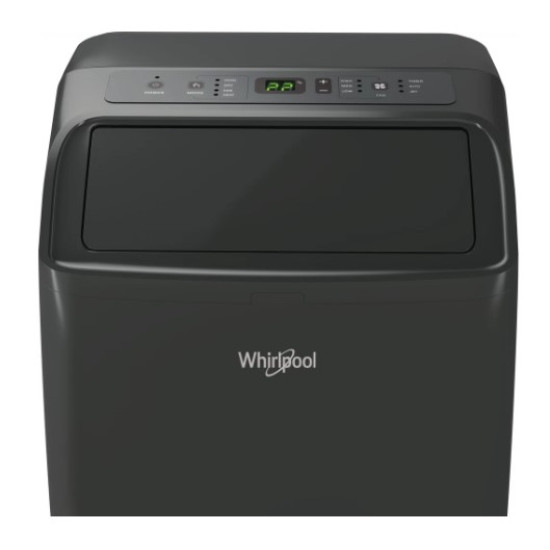 Whirlpool PACF212HPB hűtő-fűtő mobil klíma,3.3kW,fekete