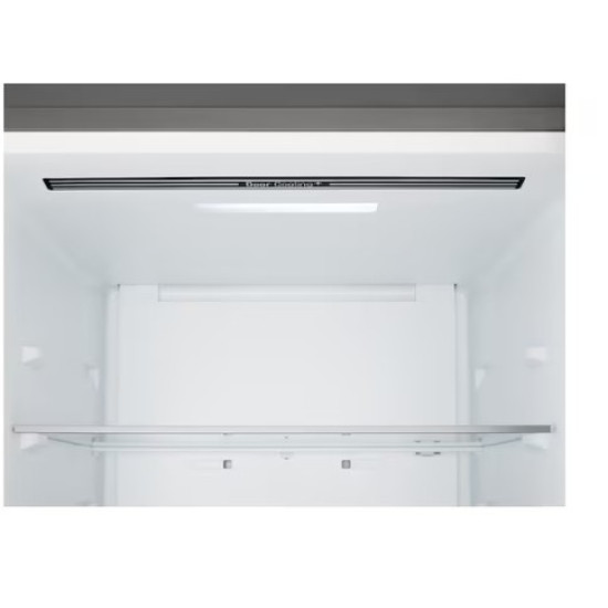 LG GBBSJ10EPY alulfagyasztós kombinált hűtőszekrény, 220/113L, Wifi, Smart Inverter Kompresszor, 59.7x67.4x186 cm, hamvas matt ezüst szín