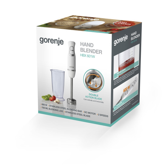 Gorenje HBX601W Botmixer 600W DC motor